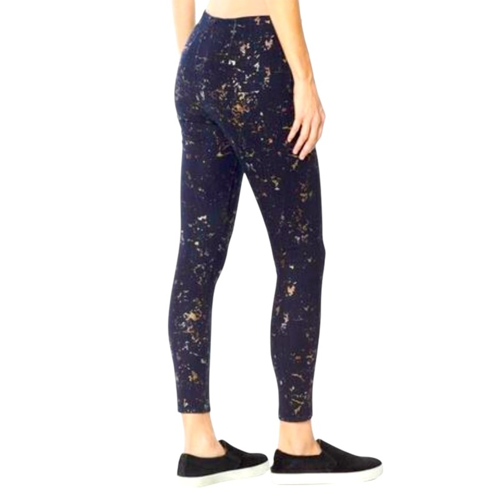 Skinnygirl Jeans•Bailey Pull On Jegging Metallic Detail